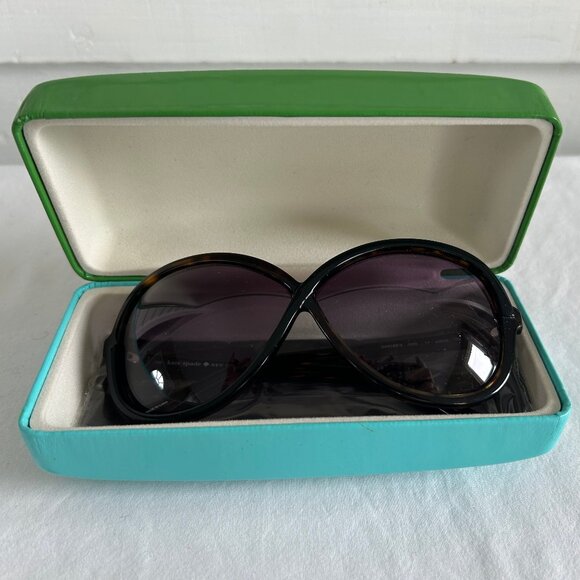 Kate Spade Darcee/S Oversized Tortoise Shell Sunglasses with Case 62mm - Picture 2 of 16
